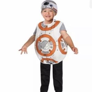 Rubie's Disney Star Wars BB-8 Droid Halloween Costume Toddler Size 3T-4T